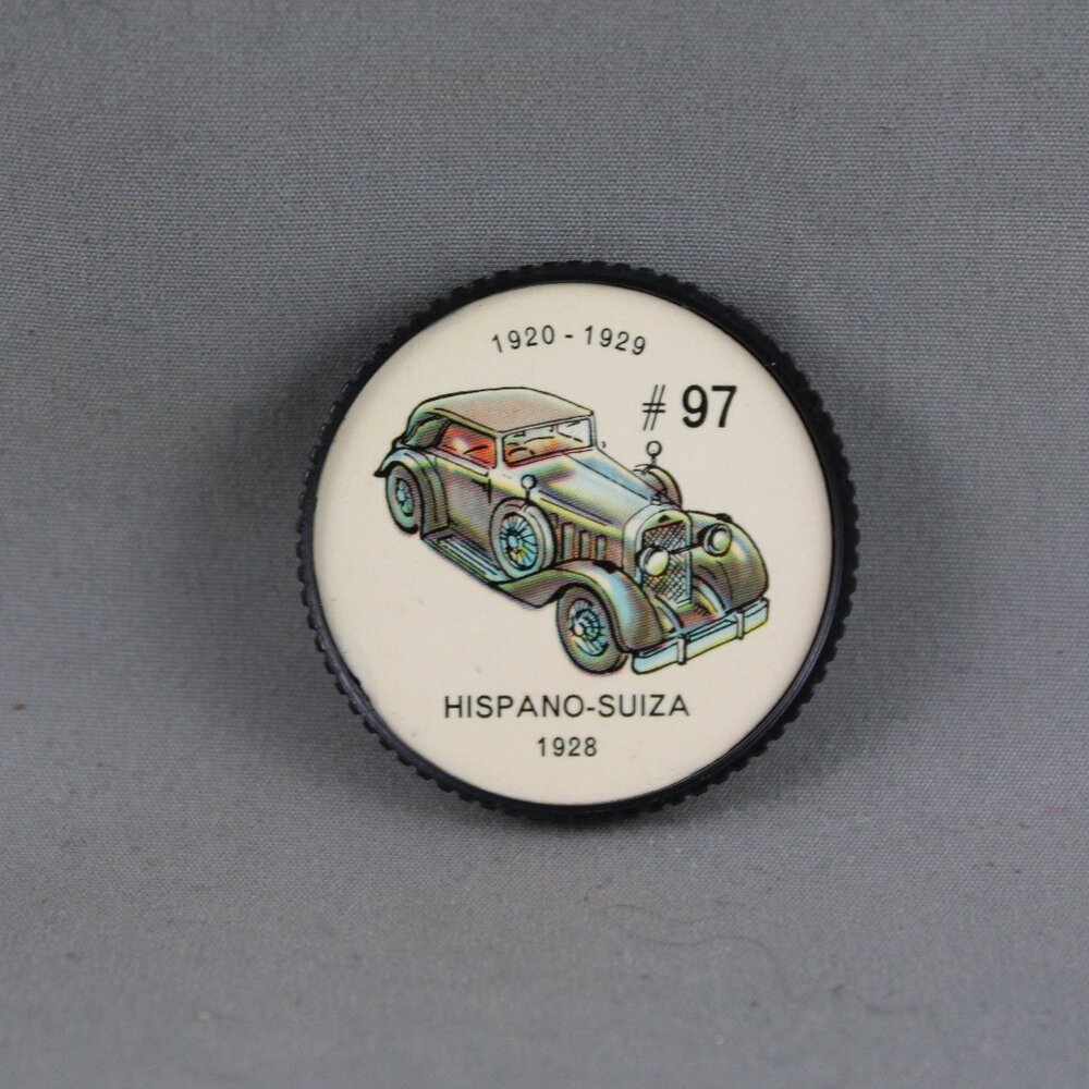 Jello Car Coins -- #97 of 200 - The Hispano-Suiza